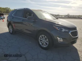 2018 Chevrolet Equinox LT with VIN 3GNAXJEV1JL100727, listed as a Copart auction lot 51976995 with 157,415 mi miles and Salvage Title. Bid and sale history available at carsss.com. Image 4.