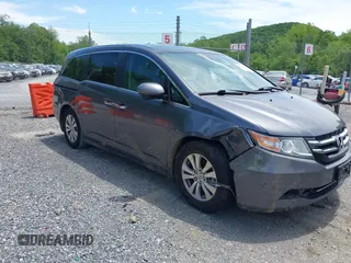 2016 Honda Odyssey EX-L z VIN 5FNRL5H67GB121026, wystawiony jako IAAI lot #42288651 z przebiegiem 164 802 mil mil oraz . Historia ofert i sprzedaży dostępna na DreamBid. Obrazek 1.