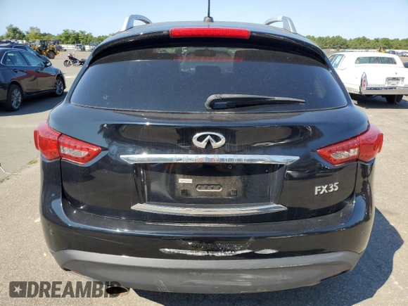 2009 Infiniti FX35 with VIN JNRAS18W49M152026, listed as a Copart auction lot 69877474 with 0 mi miles and Salvage Title. Bid and sale history available at carsss.com. Image 6.