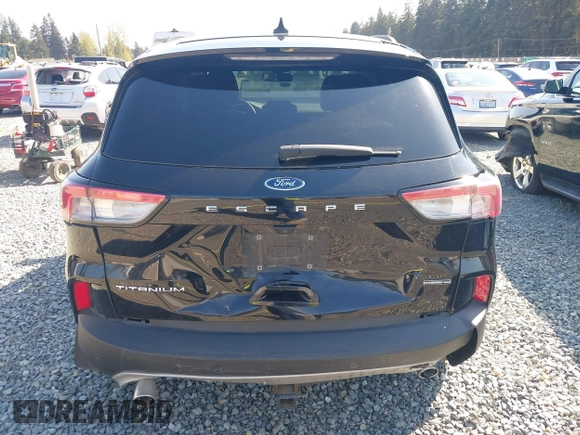 2020 Ford Escape Titanium Hybrid z VIN 1FMCU9DZ9LUC35844, wystawiony jako IAAI lot #42058275 z przebiegiem 74 205 mil mil oraz . Historia ofert i sprzedaży dostępna na DreamBid. Obrazek 16.