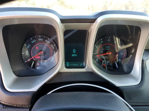 2013 Chevrolet Camaro LS with VIN 2G1FE1E38D9159857, listed as a Copart auction lot 88703025 with 111,294 mi miles and Salvage Title. Bid and sale history available at carsss.com. Image 9.