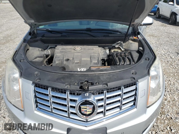 2013 Cadillac SRX Performance Collection with VIN 3GYFNHE37DS645878, listed as a Copart auction lot 55489525 with Not provided miles and Salvage title. Bid and sale history available at DreamBid. Image 12.