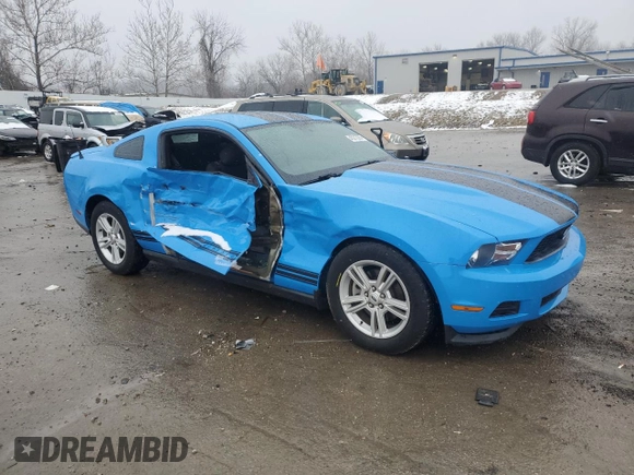 2012 Ford Mustang V6 Premium with VIN 1ZVBP8AM1C5264983, listed as a Copart auction lot 45213285 with 71,337 mi miles and Salvage Title. Bid and sale history available at carsss.com. Image 4.
