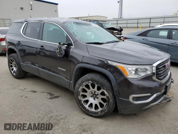 2018 GMC Acadia SLE with VIN 1GKKNKLA3JZ203170, listed as a Copart auction lot 85347644 with 63,046 mi miles and Salvage Title. Bid and sale history available at carsss.com. Image 4.