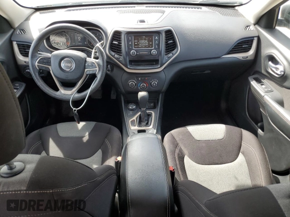 2015 Jeep Cherokee Sport with VIN 1C4PJMAB3FW647906, listed as a Copart auction lot 50227535 with 110,097 mi miles and Salvage Title. Bid and sale history available at carsss.com. Image 8.