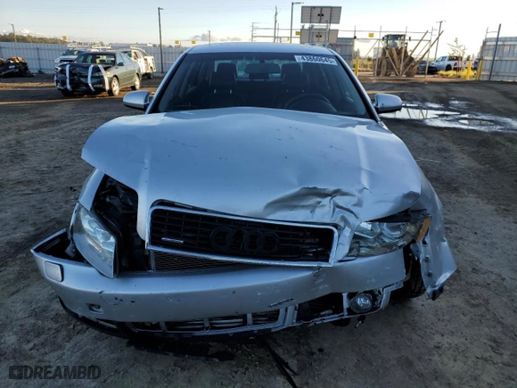 2003 Audi A4 3.0L with VIN WAULT68E43A359998, listed as a Copart auction lot 43860645 with 112,371 mi miles and Salvage Title. Bid and sale history available at carsss.com. Image 5.