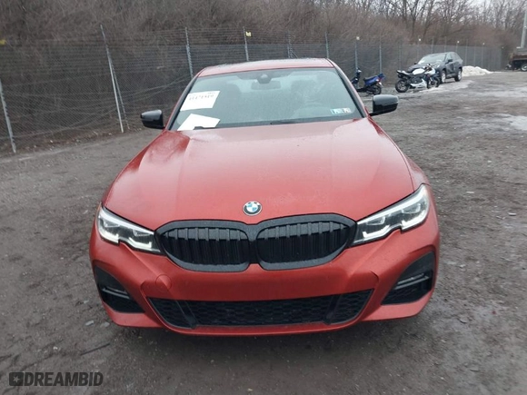 2021 BMW 3 Series 330i xDrive with VIN 3MW5R7J09M8B73141, listed as a IAAI auction lot 41471519 with 32,836 mi miles. Bid and sale history available at carsss.com. Image 13.