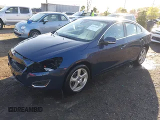 2013 Volvo S60 T5 with VIN YV1612FH3D2189120, listed as a IAAI auction lot 41971644 with 63,423 mi miles. Bid and sale history available at carsss.com. Image 18.