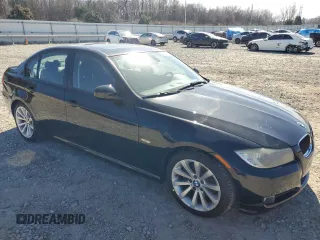 2011 BMW 3 Series 328i with VIN WBAPH7G54BNN07181, listed as a Copart auction lot 46113175 with 122,915 mi miles and Salvage Title. Bid and sale history available at carsss.com. Image 4.