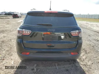 2021 Jeep Compass 80th Anniversary with VIN 3C4NJCEB3MT553247, listed as a Copart auction lot 44465515 with 90,627 mi miles and Salvage Title. Bid and sale history available at carsss.com. Image 6.