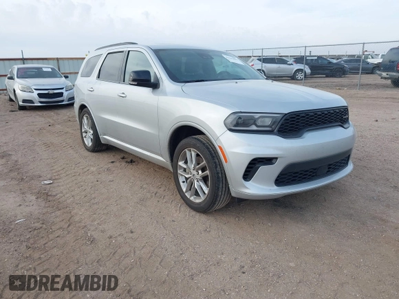 2024 Dodge Durango GT Plus with VIN 1C4RDHDG3RC189756, listed as a IAAI auction lot 41541883 with 31,150 mi miles and . Bid and sale history available at DreamBid. Image 1.