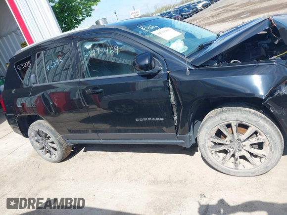 2017 Jeep Compass High Altitude with VIN 1C4NJDEB4HD205233, listed as a IAAI auction lot 41753295 with 89,695 mi miles and . Bid and sale history available at DreamBid. Image 13.