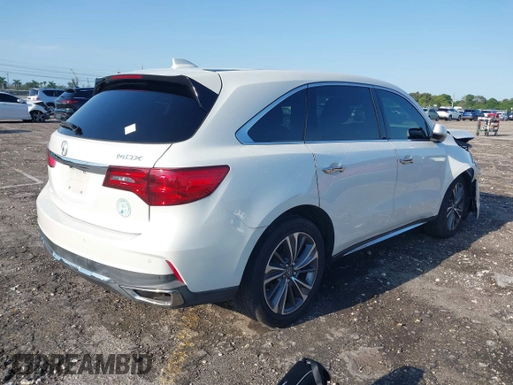 2019 Acura MDX w/Technology Pkg with VIN 5J8YD3H55KL008154, listed as a IAAI auction lot 41983227 with 64,403 mi miles. Bid and sale history available at carsss.com. Image 4.
