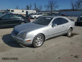 1998 Mercedes-Benz CLK-Class with VIN WDBLJ65G3WF024431, listed as a Copart auction lot 49013675 with 0 mi miles and Clean Title. Bid and sale history available at carsss.com. Image 1.