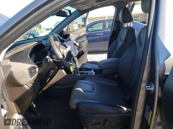 2019 Hyundai Santa Fe Limited with VIN 5NMS53AA4KH042189, listed as a Copart auction lot 35773883 with 34,872 mi miles and . Bid and sale history available at DreamBid. Image 7.