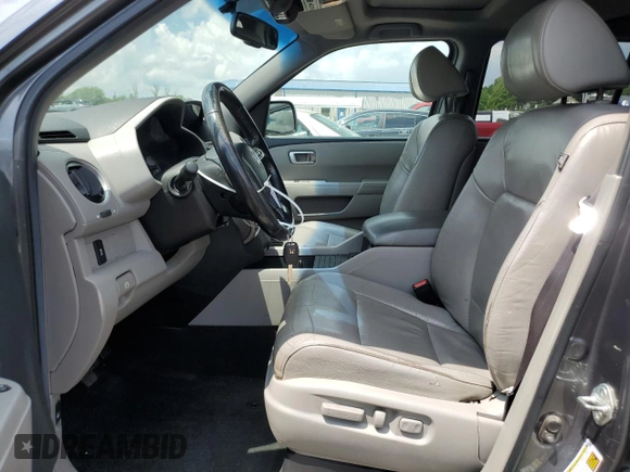 2012 Honda Pilot EX-L with VIN 5FNYF4H54CB019973, listed as a Copart auction lot 64614135 with 102,352 mi miles and Salvage title. Bid and sale history available at DreamBid. Image 7.