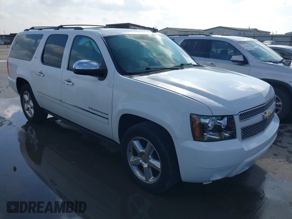 2010 Chevrolet Suburban LTZ with VIN 1GNUKKE34AR189475, listed as a IAAI auction lot 41179252 with 127,132 mi miles. Bid and sale history available at carsss.com. Image 1.