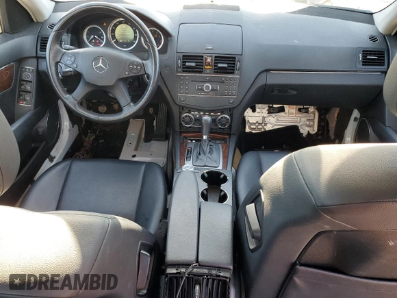 2008 Mercedes-Benz C 300 Sport with VIN WDDGF54X88F093057, listed as a Copart auction lot 57429065 with 111,148 mi miles and Salvage title. Bid and sale history available at DreamBid. Image 8.