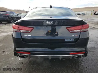 2017 Kia Optima SX Limited with VIN 5XXGV4L26HG160673, listed as a Copart auction lot 43617975 with 35,064 mi miles and Salvage Title. Bid and sale history available at carsss.com. Image 6.