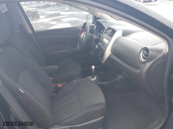 2019 Nissan Versa Sedan SV with VIN 3N1CN7AP6KL802709, listed as a IAAI auction lot 41818338 with 127,358 mi miles. Bid and sale history available at carsss.com. Image 5.
