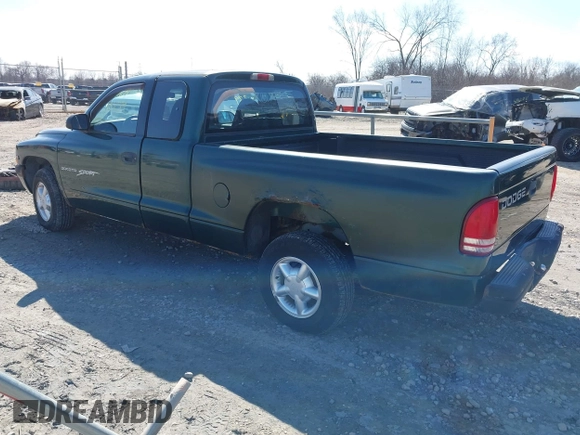 1999 Dodge Dakota SLT z VIN 1B7GL22X0XS128071, wystawiony jako IAAI lot #42010239 z przebiegiem 150 495 mil mil oraz . Historia ofert i sprzedaży dostępna na DreamBid. Obrazek 3.