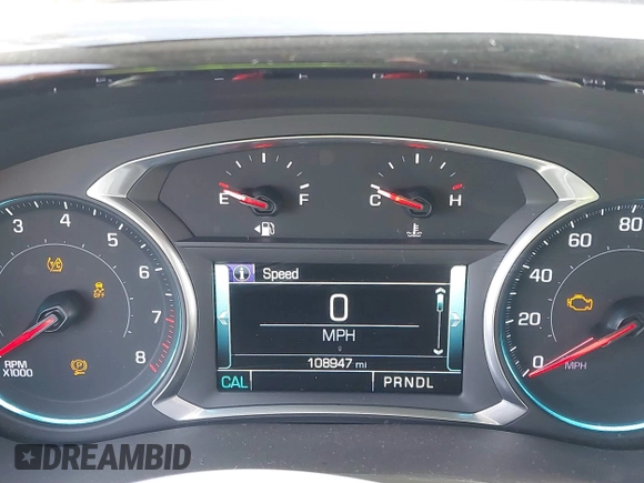 2019 Chevrolet Traverse Premier with VIN 1GNERKKW0KJ106042, listed as a IAAI auction lot 41420921 with 108,947 mi miles. Bid and sale history available at carsss.com. Image 7.