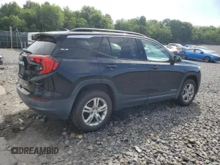 2019 GMC Terrain SLE with VIN 3GKALTEV0KL310810, listed as a Copart auction lot 63398845 with 56,302 mi miles and Salvage title. Bid and sale history available at DreamBid. Image 3.