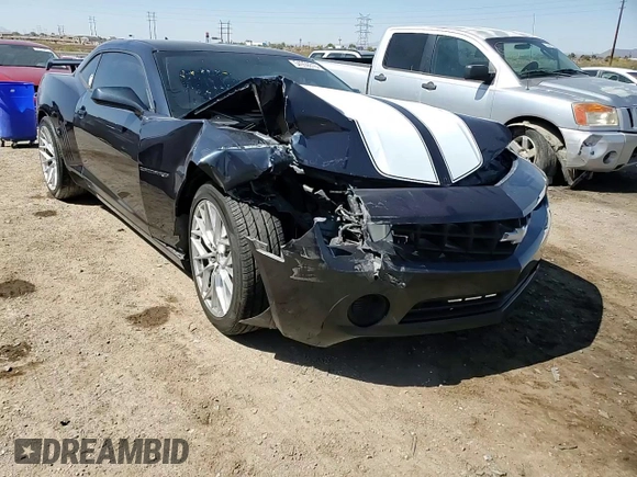 2013 Chevrolet Camaro LS z VIN 2G1FA1E37D9166438, wystawiony jako Copart lot #54959315 z przebiegiem 140 248 mil mil oraz Szkoda całkowita • Salvage title. Historia ofert i sprzedaży dostępna na DreamBid. Obrazek 13.