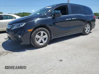 2019 Honda Odyssey EX-L z VIN 5FNRL6H76KB009986, wystawiony jako Copart lot #58013195 z przebiegiem 117 569 mil mil oraz Szkoda całkowita • Salvage title. Historia ofert i sprzedaży dostępna na DreamBid. Obrazek 1.