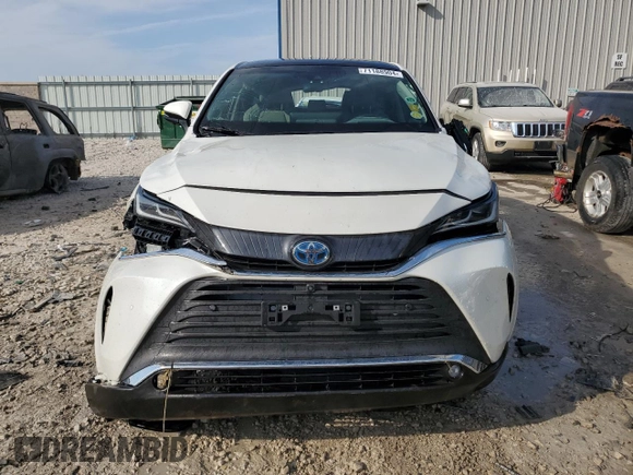 2022 Toyota Venza LE with VIN JTEAAAAH1NJ092647, listed as a Copart auction lot 71188904 with 17,386 mi miles and Salvage Title. Bid and sale history available at carsss.com. Image 5.