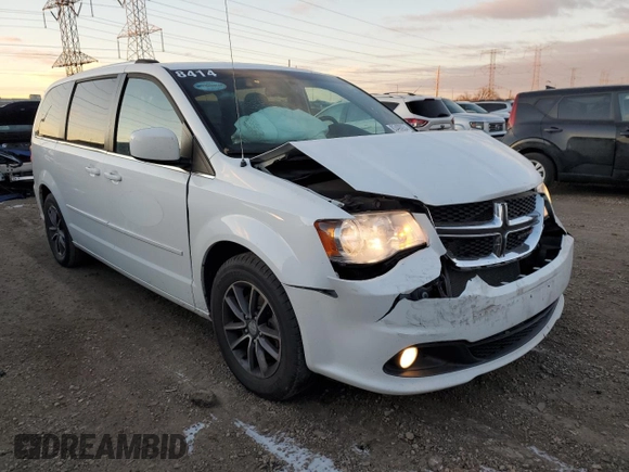 2017 Dodge Grand Caravan SXT with VIN 2C4RDGCG1HR750697, listed as a Copart auction lot 83490934 with 169,817 mi miles and Salvage Title. Bid and sale history available at DreamBid. Image 4.