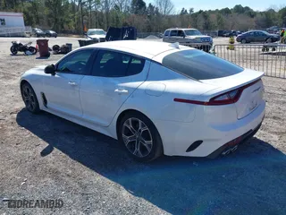 2020 Kia Stinger GT-Line with VIN KNAE15LA3L6081076, listed as a IAAI auction lot 41649606 with 7,800 mi miles. Bid and sale history available at carsss.com. Image 3.