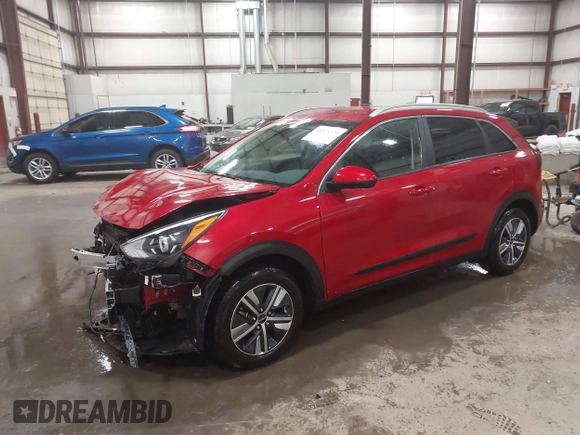 2022 Kia Niro LXS with VIN KNDCB3LC0N5549786, listed as a IAAI auction lot 41878530 with 25,295 mi miles. Bid and sale history available at carsss.com. Image 21.