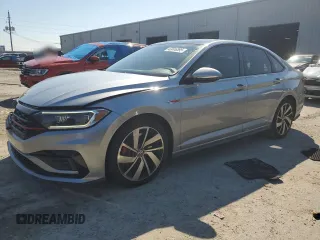 2019 Volkswagen Jetta GLI S with VIN 3VW6T7BU4KM237453, listed as a Copart auction lot 47016395 with 58,410 mi miles and Salvage Title. Bid and sale history available at DreamBid. Image 1.