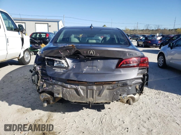 2017 Acura TLX w/Technology Pkg with VIN 19UUB1F53HA001316, listed as a Copart auction lot 51759194 with 165,891 mi miles. Bid and sale history available at carsss.com. Image 6.