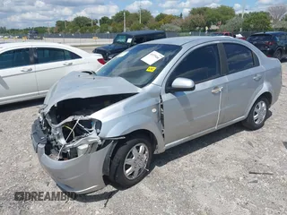 2008 Chevrolet Aveo LS with VIN KL1TD56688B016691, listed as a IAAI auction lot 41975466 with 202,676 mi miles and . Bid and sale history available at DreamBid. Image 2.