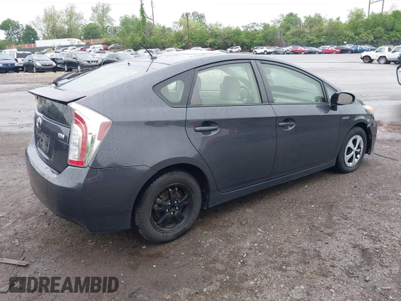 2012 Toyota Prius One with VIN JTDKN3DU0C1548488, listed as a IAAI auction lot 42132759 with 151,122 mi miles and . Bid and sale history available at DreamBid. Image 4.