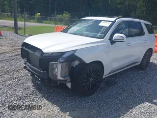 2024 Hyundai Palisade Calligraphy z VIN KM8R7DGE0RU707225, wystawiony jako IAAI lot #42509216 z przebiegiem 34 594 mil mil oraz . Historia ofert i sprzedaży dostępna na DreamBid. Obrazek 17.