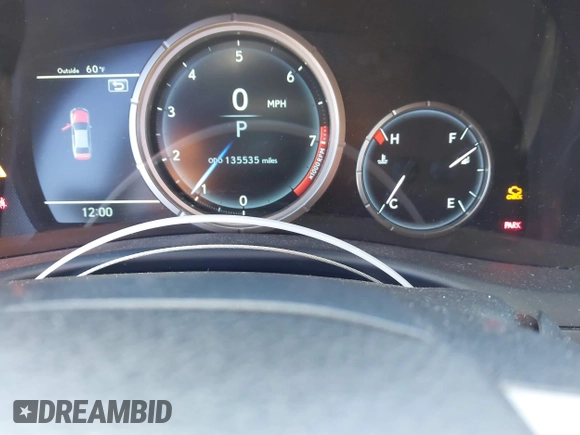 2016 Lexus GS 350 with VIN JTHBZ1BL9GA003381, listed as a IAAI auction lot 41151533 with 135,535 mi miles. Bid and sale history available at carsss.com. Image 7.