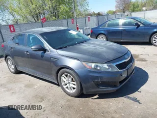 2011 Kia Optima LX with VIN KNAGM4A78B5066644, listed as a IAAI auction lot 42011172 with 172,862 mi miles and . Bid and sale history available at carsss.com. Image 1.