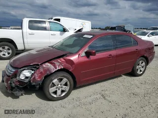 2007 Ford Fusion SE with VIN 3FAHP07Z97R129115, listed as a Copart auction lot 54450255 with 197,928 mi miles and Salvage Title. Bid and sale history available at carsss.com. Image 1.