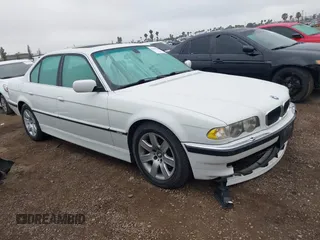 2001 BMW 7 Series 740i with VIN WBAGG83401DN88271, listed as a IAAI auction lot 42429968 with 183,537 mi miles and . Bid and sale history available at DreamBid. Image 1.