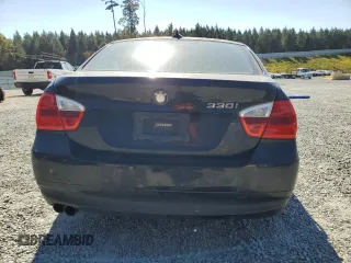 2006 BMW 3 Series 330i with VIN WBAVB33566KS32766, listed as a Copart auction lot 75743464 with 0 mi miles and Salvage Title. Bid and sale history available at carsss.com. Image 6.