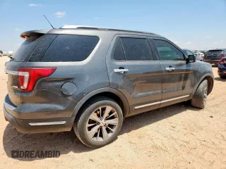 2018 Ford Explorer Limited with VIN 1FM5K7FH5JGB69277, listed as a Copart auction lot 56434715 with 73,933 mi miles and Clean title. Bid and sale history available at DreamBid. Image 3.
