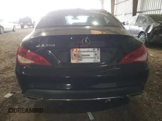 2018 Mercedes-Benz CLA 250 with VIN WDDSJ4EB3JN665735, listed as a Copart auction lot 45881434 with 46,598 mi miles and . Bid and sale history available at DreamBid. Image 6.