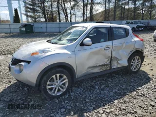 2014 Nissan Juke S with VIN JN8AF5MV7ET481901, listed as a Copart auction lot 51246255 with 71,468 mi miles and Salvage Title. Bid and sale history available at carsss.com. Image 1.