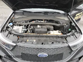 2022 Ford Police Interceptor Utility z VIN 1FM5K8AW3NNA11503, wystawiony jako Copart lot #48312055 z przebiegiem 22 219 mil mil oraz Szkody całkowita. Historia ofert i sprzedaży dostępna na DreamBid. Obrazek 11.
