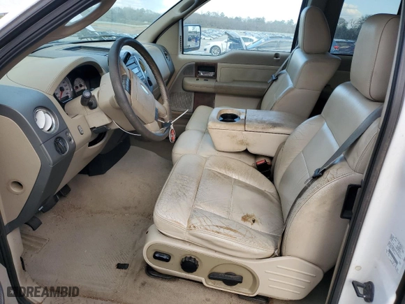 2004 Ford F-150 XL with VIN 1FTPX12554FA34883, listed as a Copart auction lot 47287075 with 180,186 mi miles and Salvage Title. Bid and sale history available at carsss.com. Image 7.