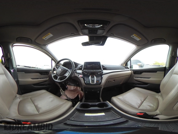 2018 Honda Odyssey Elite with VIN 5FNRL6H94JB067479, listed as a IAAI auction lot 42100911 with 160,174 mi miles and . Bid and sale history available at DreamBid. Image 18.