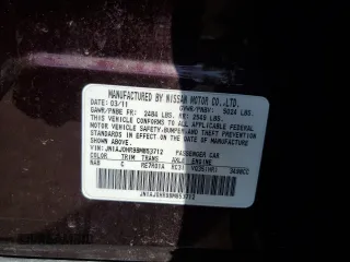 2011 Infiniti EX Journey с VIN JN1AJ0HR9BM853712, выставлен на аукционе Copart как лот 51146205 с пробегом 92 914 миль миль и Чистый • Clean title. История ставок и продаж доступна на DreamBid. Изображение 13.